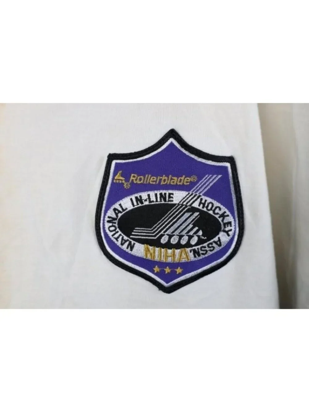 Vintage 90s Rollerblade NIHA Mens XL National In Line Hockey Jersey T-Shirt